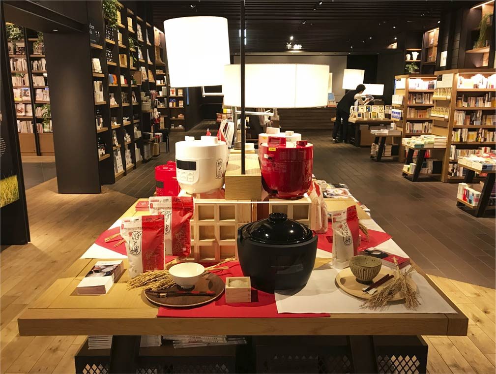 シロカ×新之助 display at 蔦屋家電 二子玉川