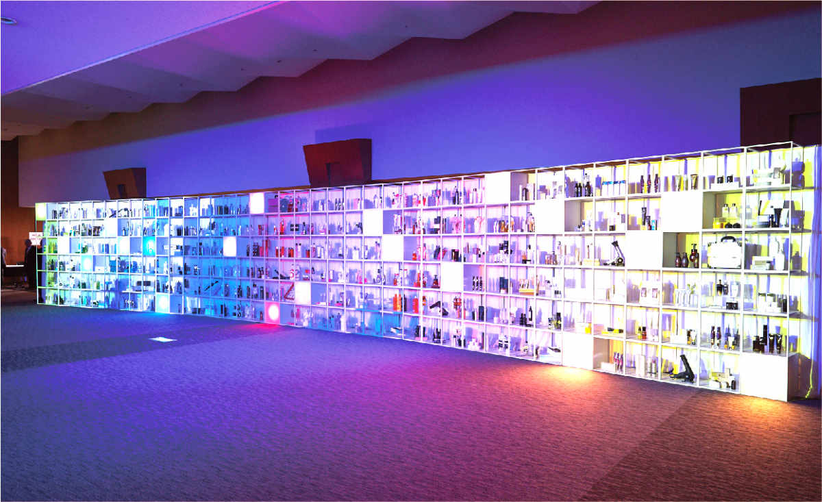 Kikuya 70th Event Display at ヒカリエホール