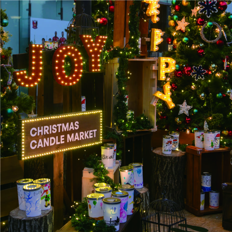 Xmas Spot Display at PARCO urawa